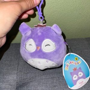 Squishmallow Clip-A-Mallow Fania the Owl! BNWT